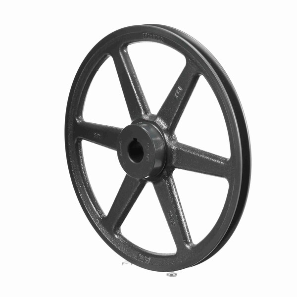 1 Groove Cast Iron Fhp - Finished Bore Sheave, AK104X 1 7/16